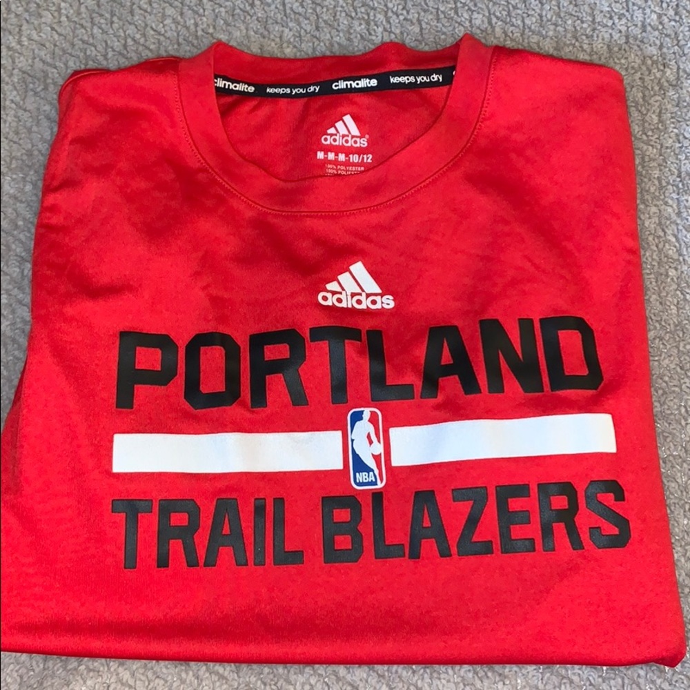 Adidas Dri Fit Portland Blazers Tee